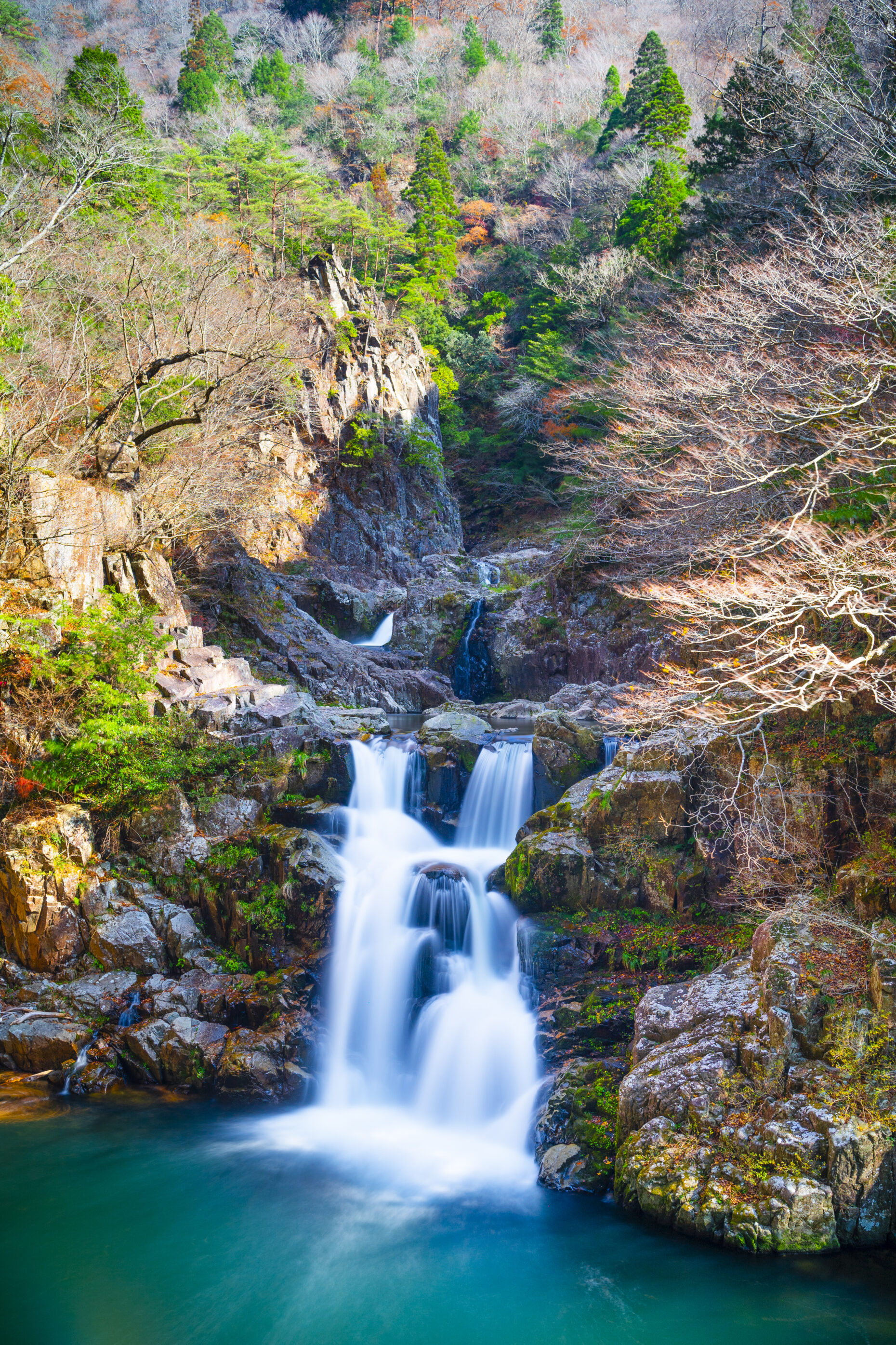 三段峡 三段滝（広島県安芸太田町）