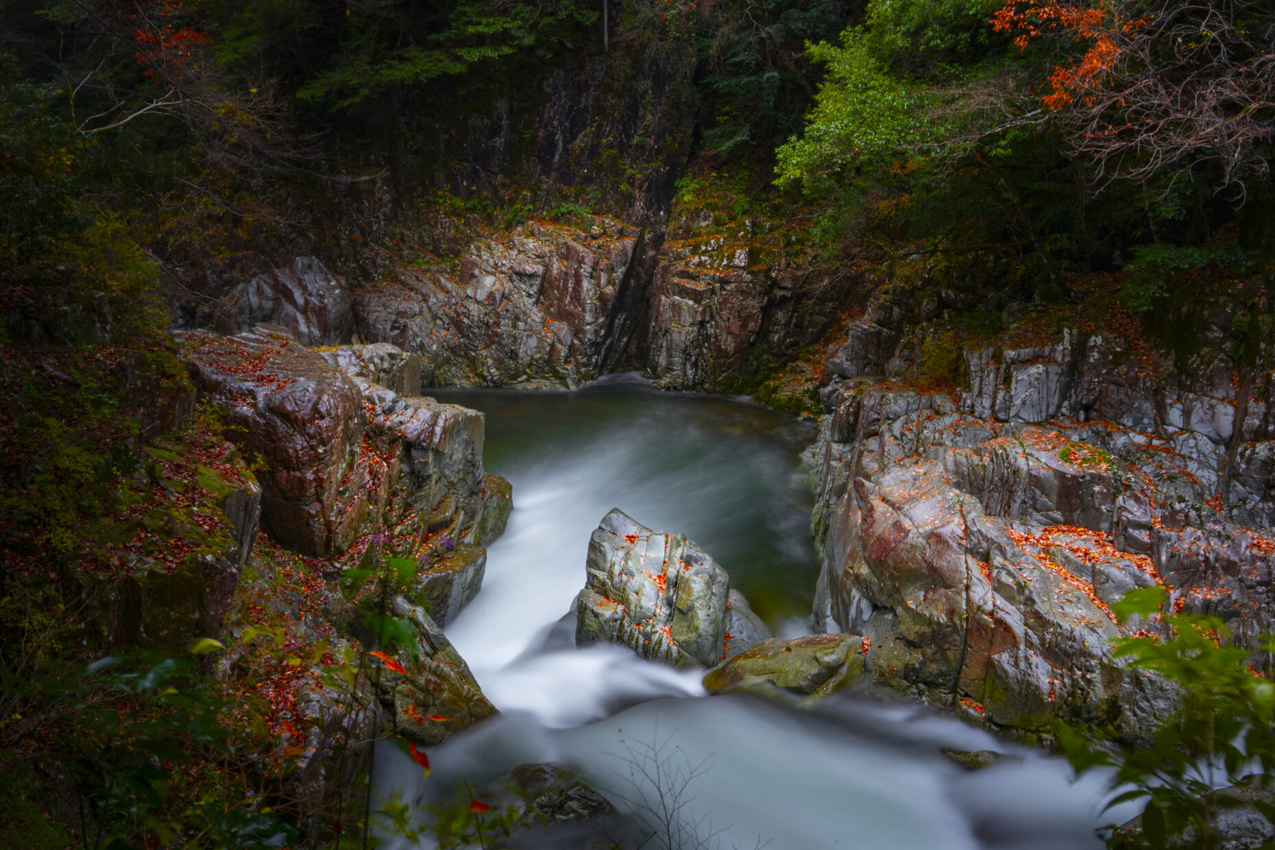 三段峡 竜ノ口（広島県安芸太田町）