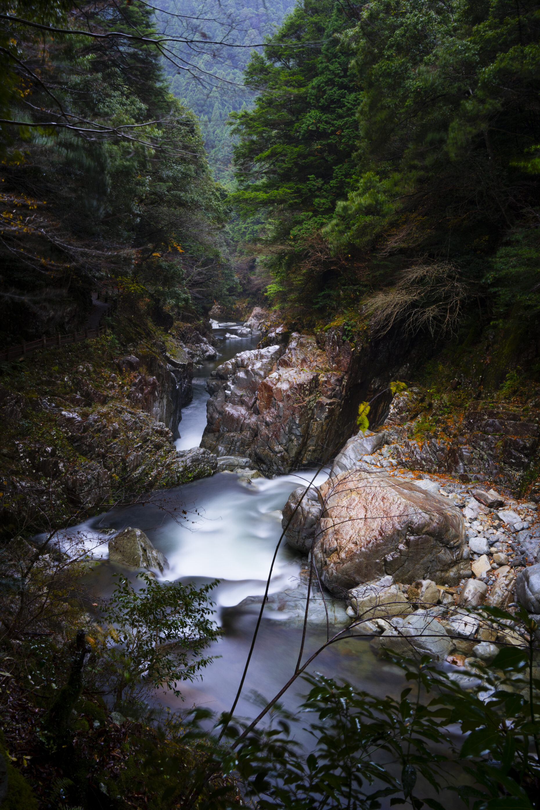 三段峡（広島県安芸太田町）