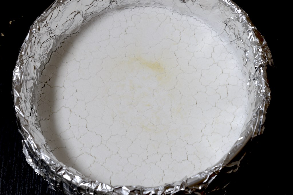 片栗粉でつくる柱状節理（写真1）