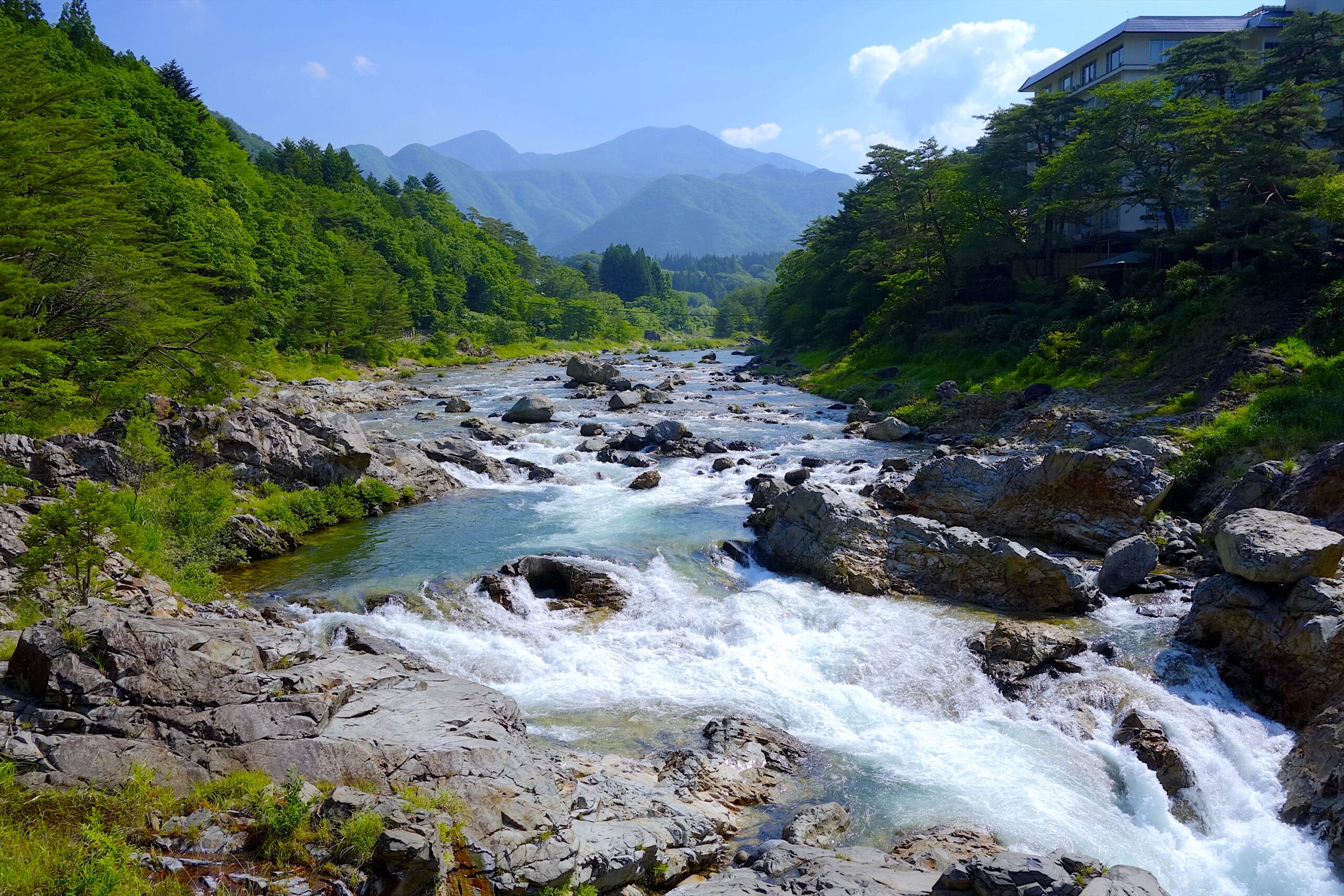 鬼怒川上流 Kinugawa River（栃木県日光市／2015年撮影）